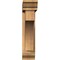 Ekena Millwork Westlake Traditional Smooth Bracket w/ Offset Brace, Western Red Cedar, 5 1/2"W x 24"D x 24"H BKT0604X24X24WTL01SWR - alternate 4